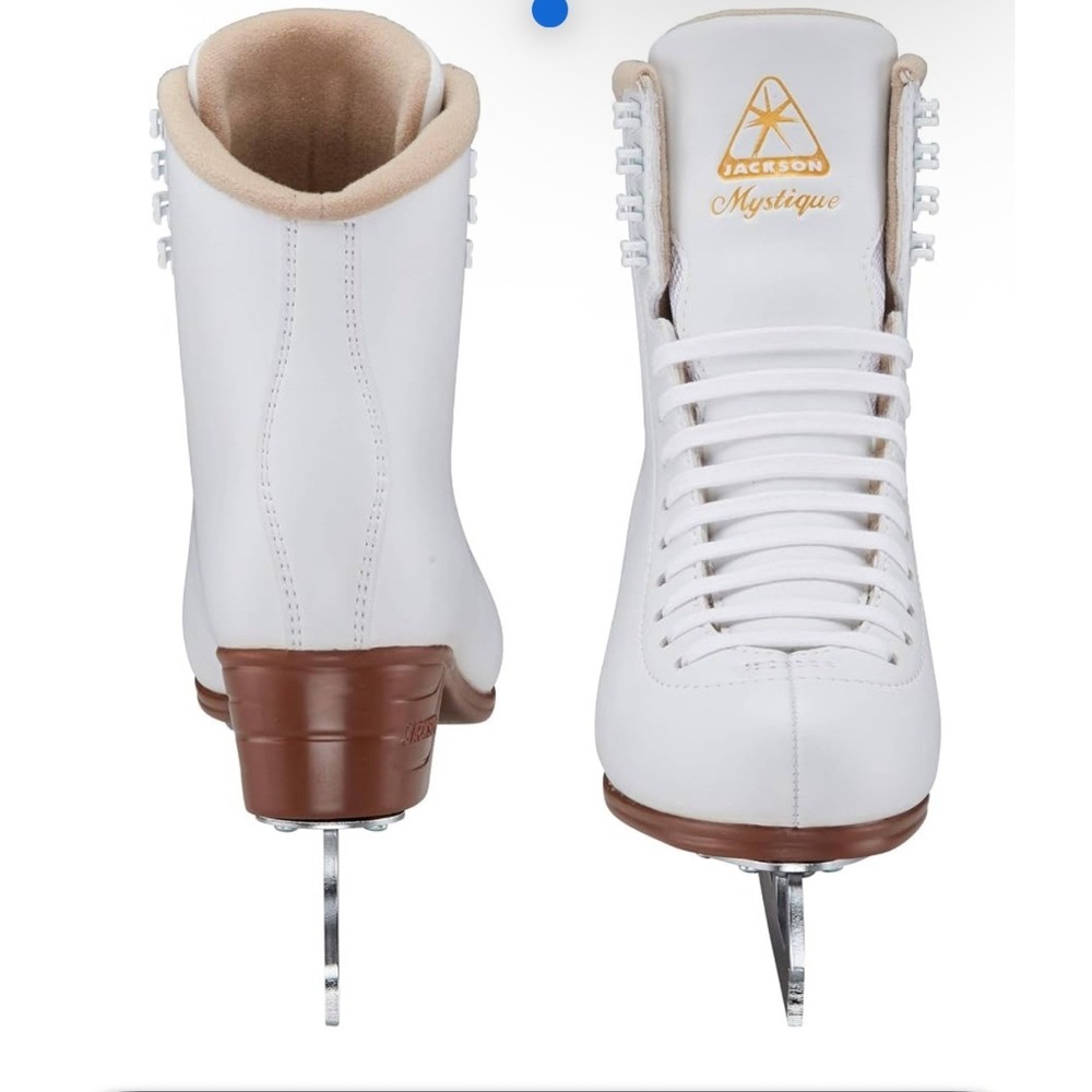 Jackson Ultima JS1490 Mystique Womens Figure Ice Skates White Size 8C Adult